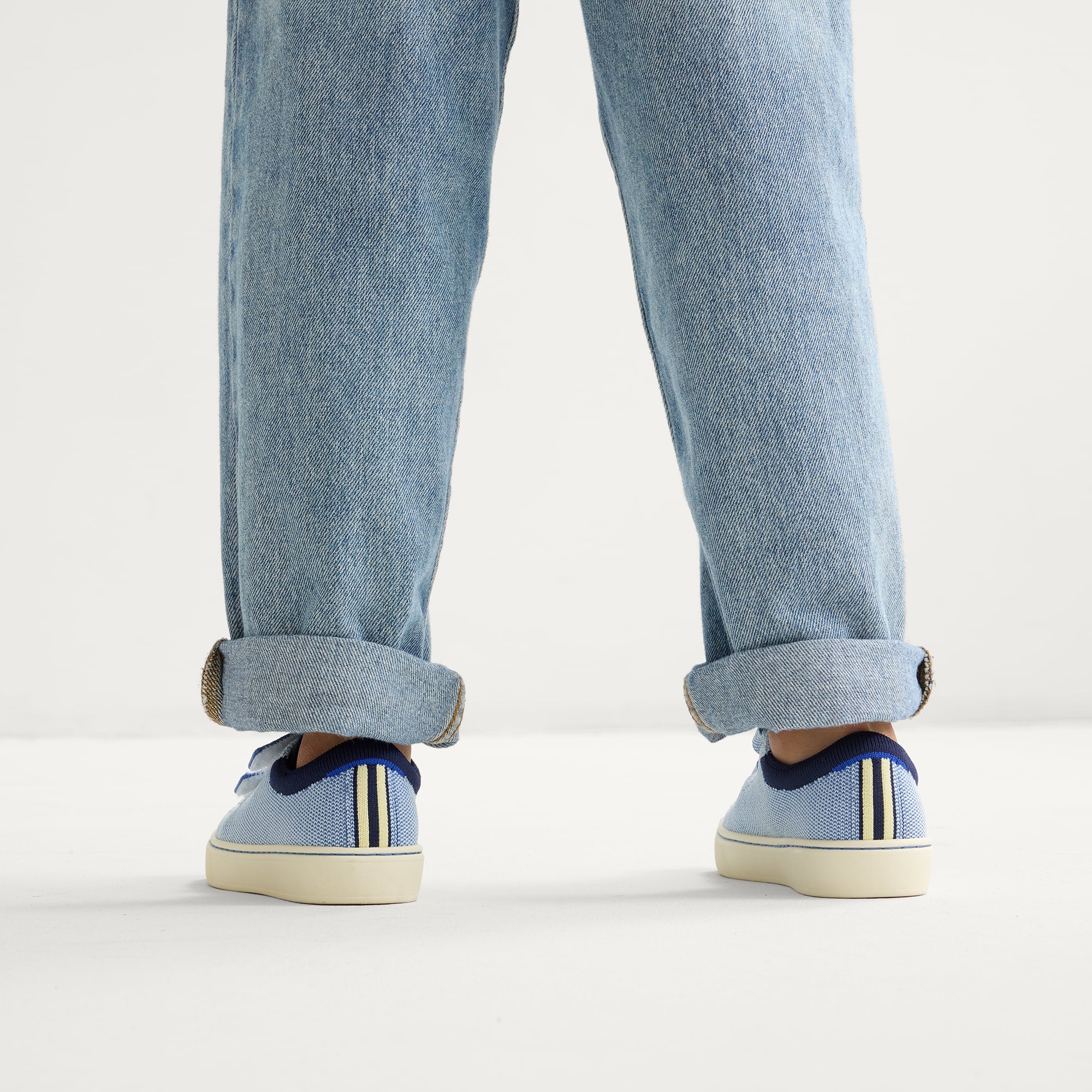 The Kids Strap Sneaker - Berry Blue - Image 5