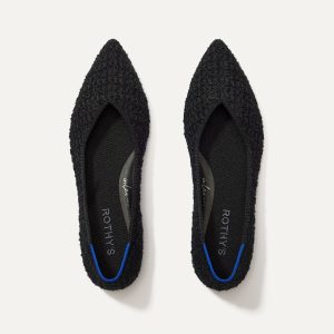 The Point II - Black Bouclé