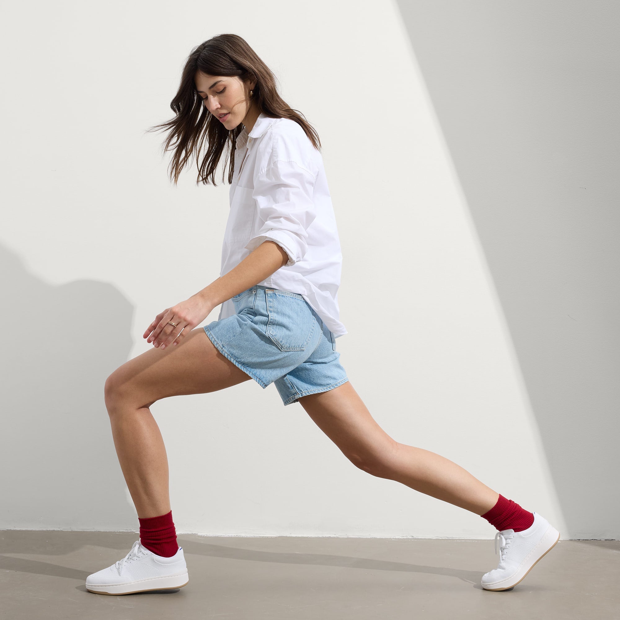 The Court Sneaker - Bright White - Image 3