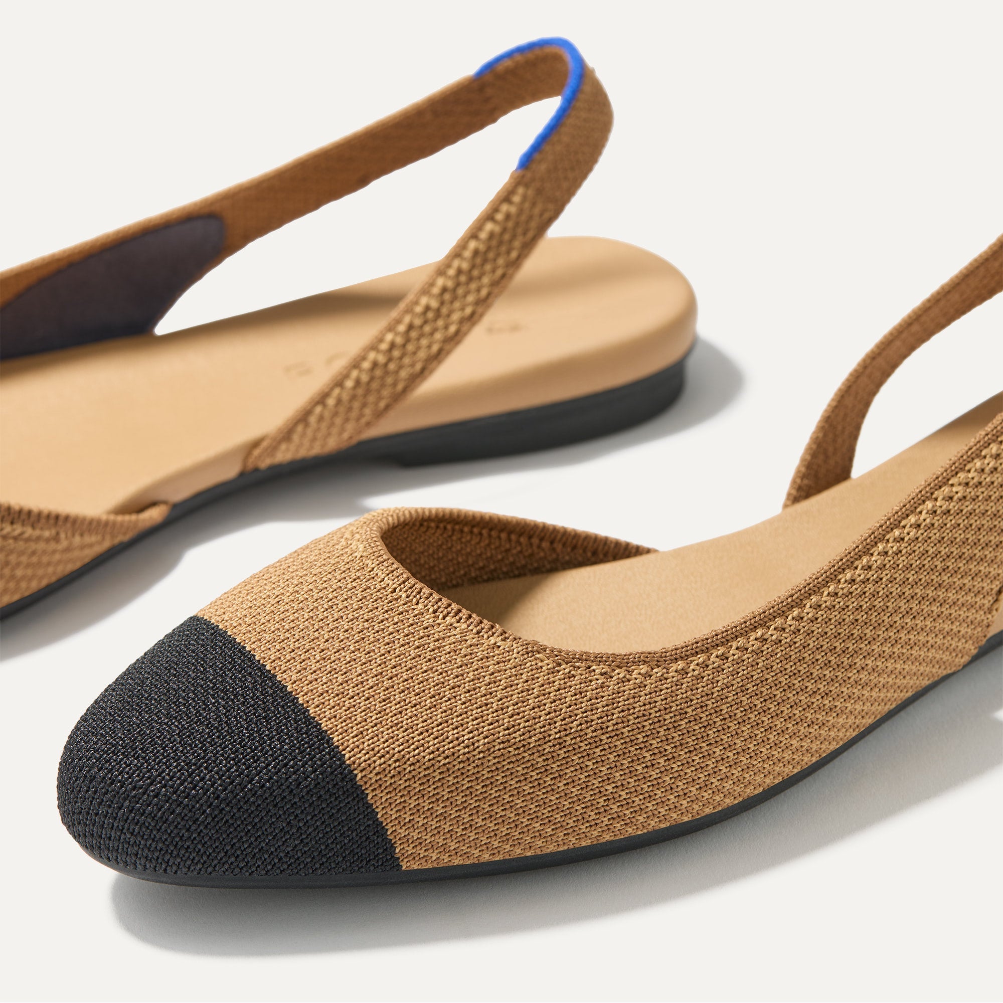 The Almond Slingback - Tawny Captoe - Image 5