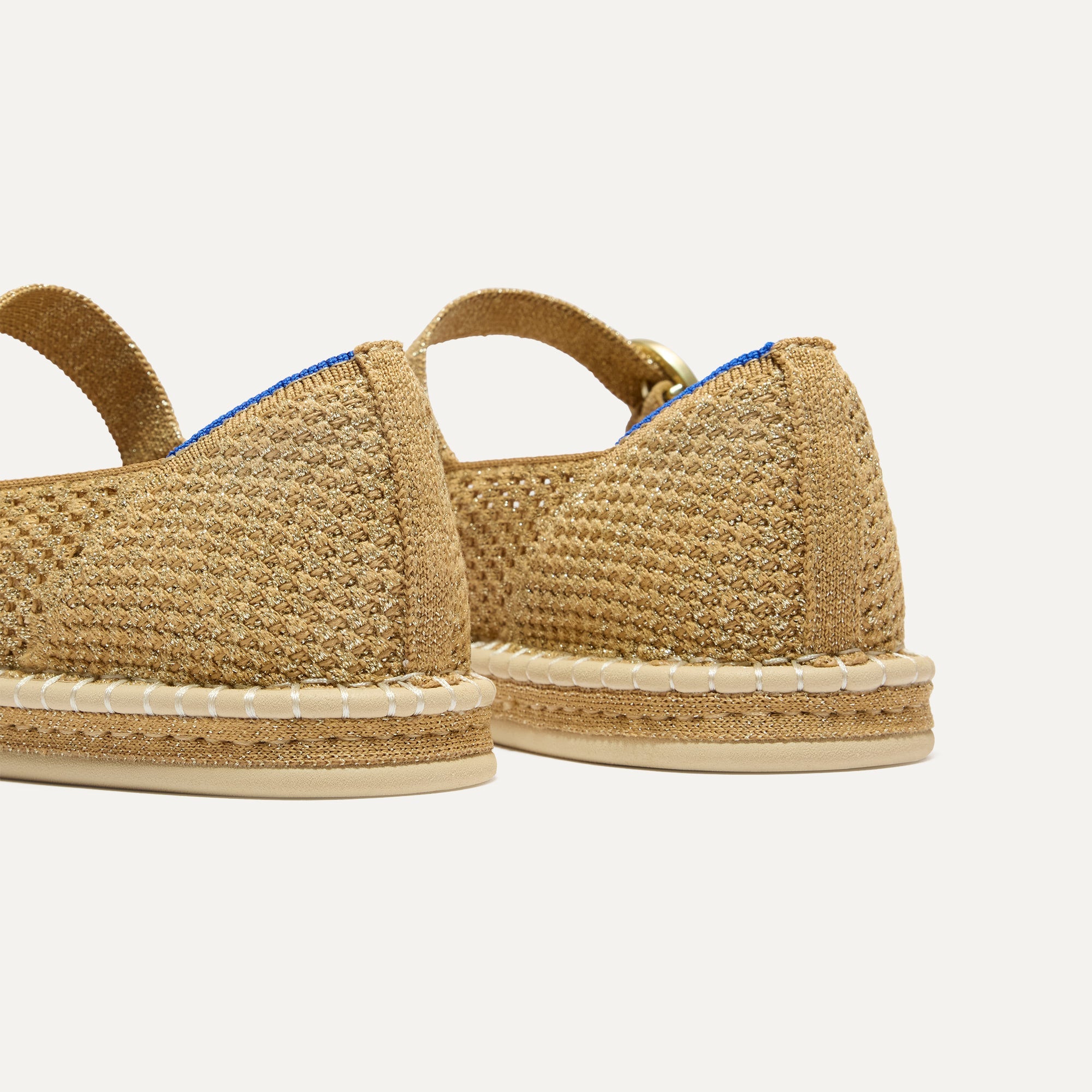 The Espadrille Mary Jane - Metallic Golden Sun - Image 4