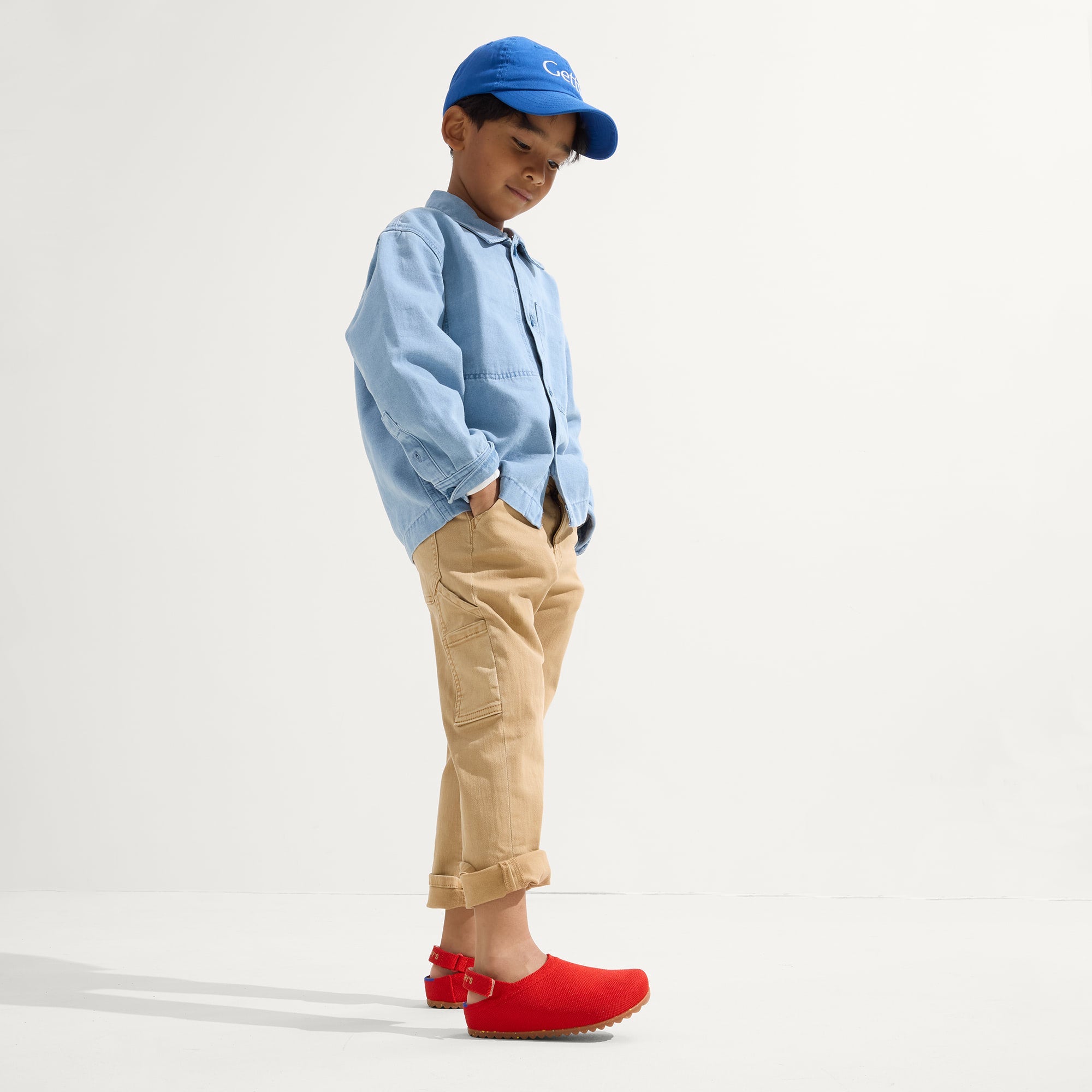 The Kids Clog - Firetruck Red - Image 3